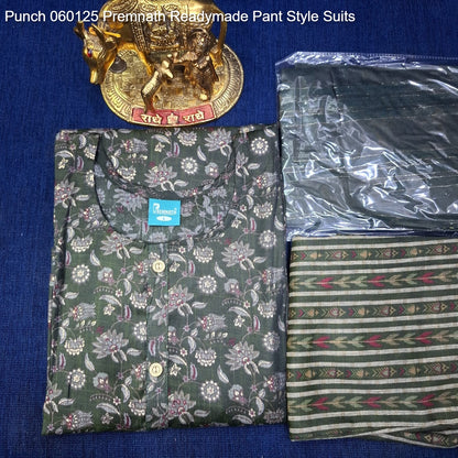 Punch 060125 Premnath Rayon Readymade Pant Style Suits Manufacturer