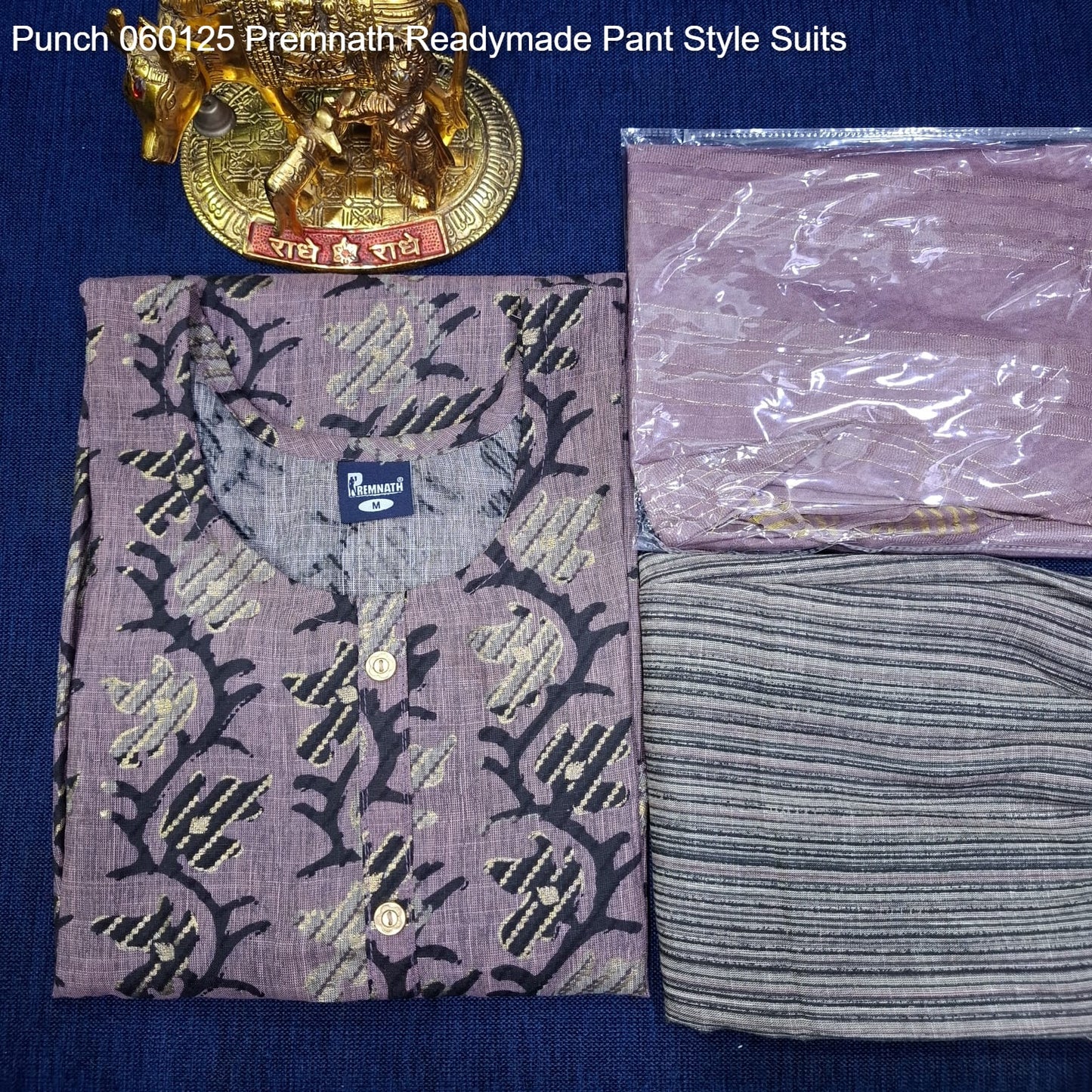 Punch 060125 Premnath Rayon Readymade Pant Style Suits Manufacturer