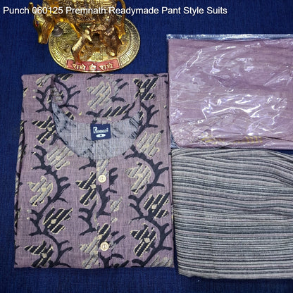 Punch 060125 Premnath Rayon Readymade Pant Style Suits Manufacturer