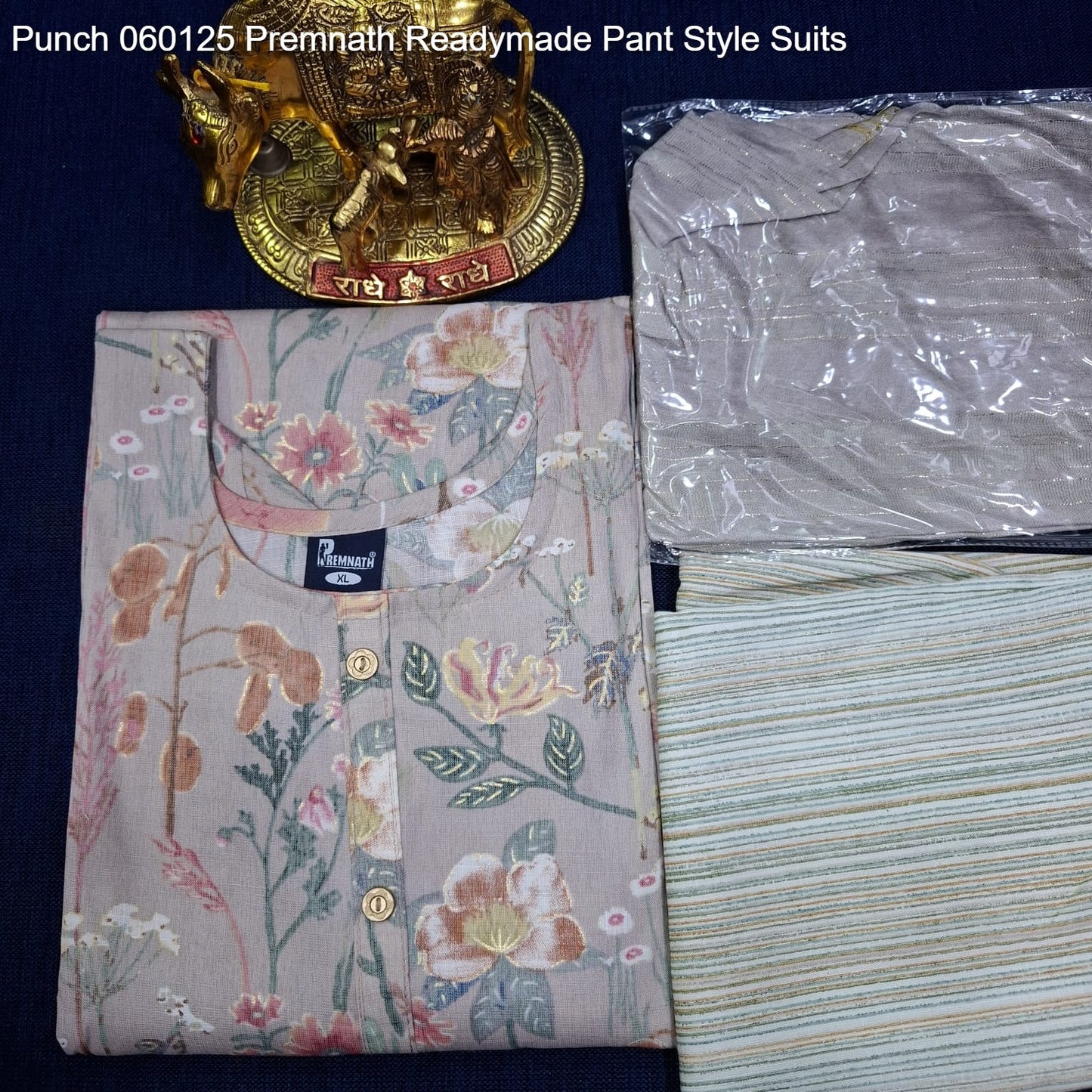 Punch 060125 Premnath Rayon Readymade Pant Style Suits Manufacturer