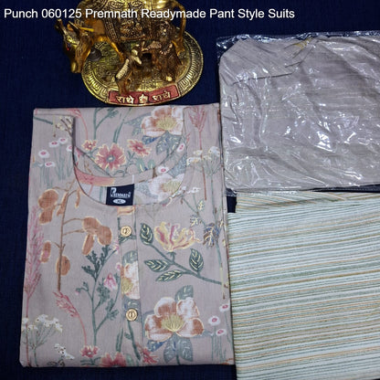 Punch 060125 Premnath Rayon Readymade Pant Style Suits Manufacturer