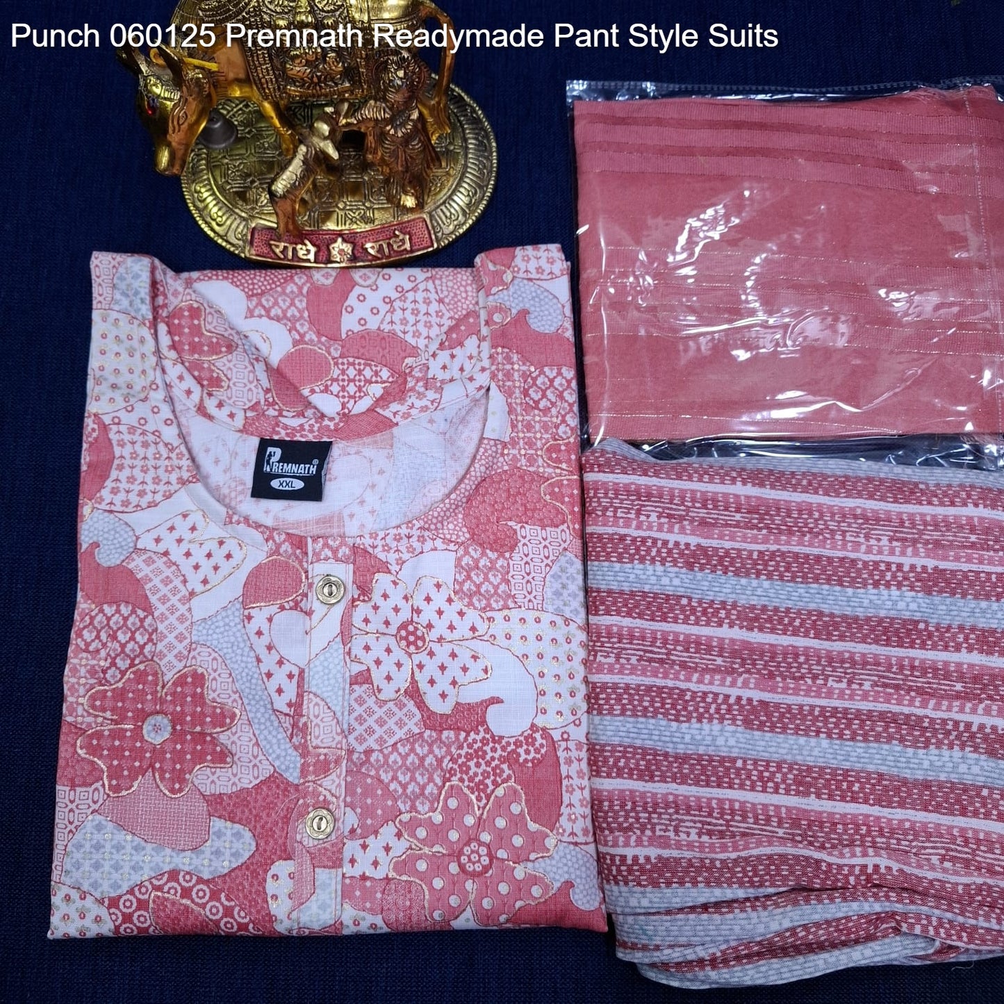 Punch 060125 Premnath Rayon Readymade Pant Style Suits Manufacturer