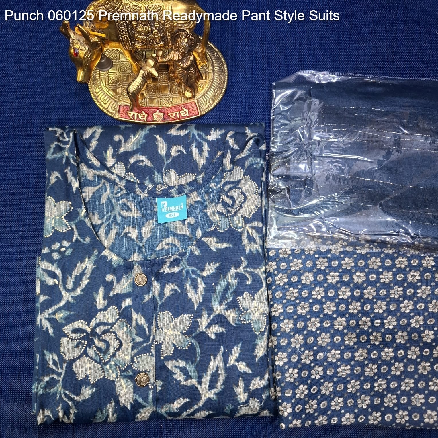 Punch 060125 Premnath Rayon Readymade Pant Style Suits Manufacturer