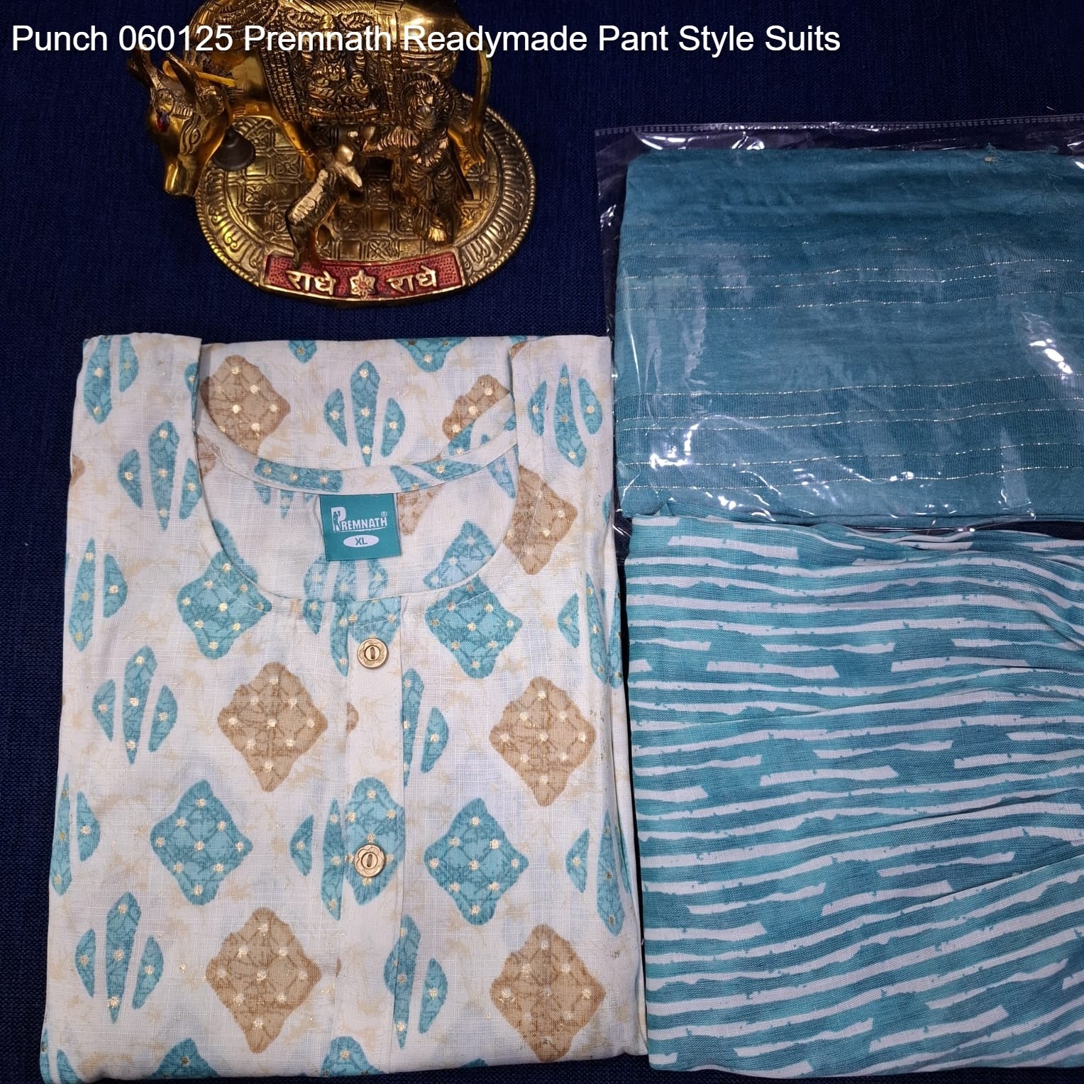 Punch 060125 Premnath Rayon Readymade Pant Style Suits Manufacturer