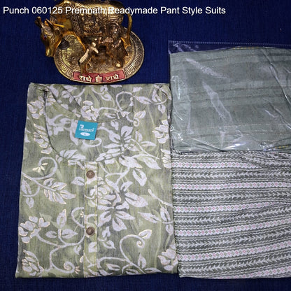 Punch 060125 Premnath Rayon Readymade Pant Style Suits Manufacturer