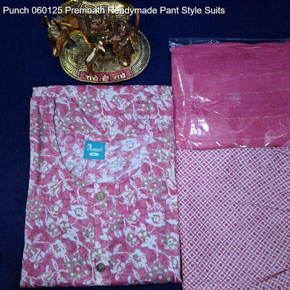 Punch 060125 Premnath Rayon Readymade Pant Style Suits Manufacturer