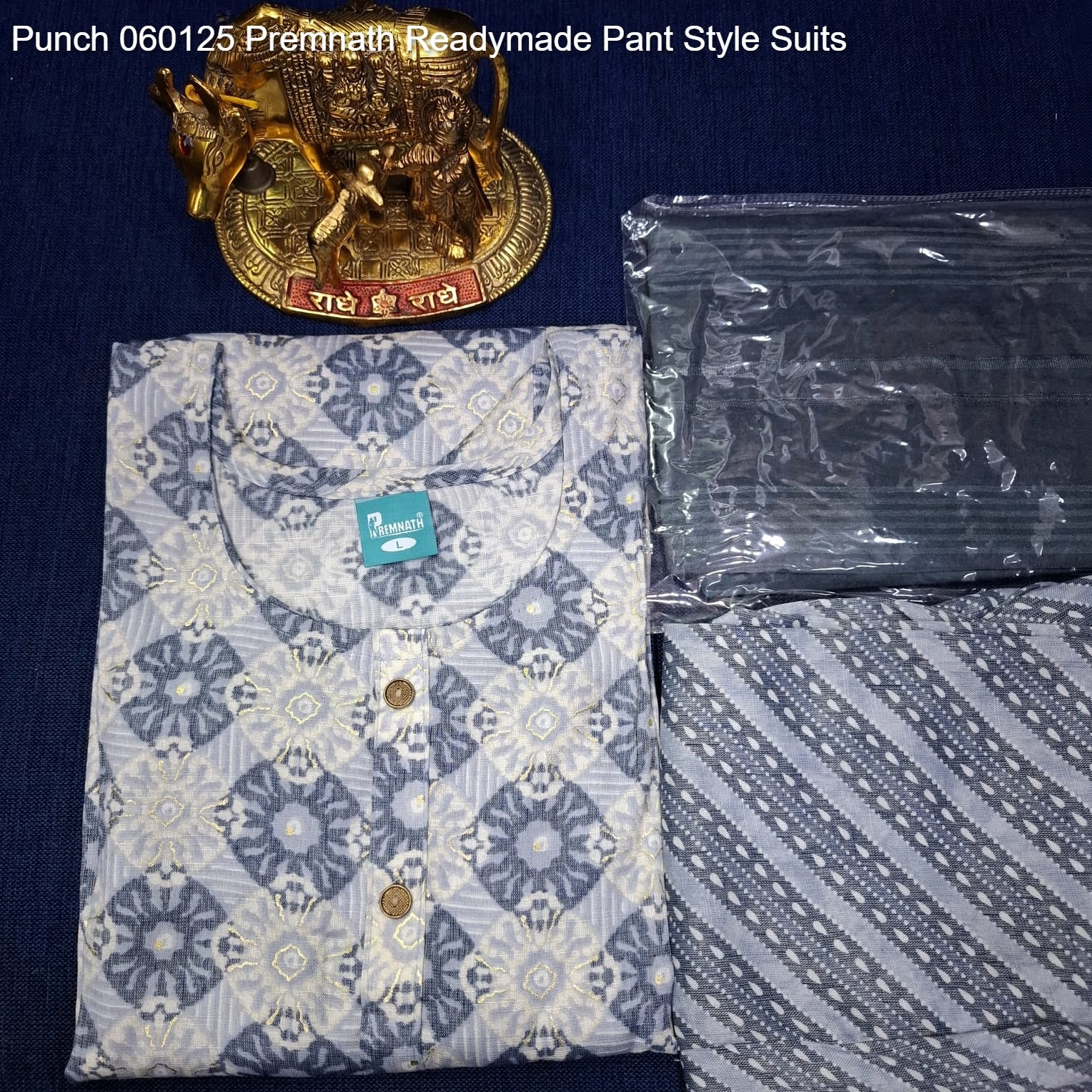 Punch 060125 Premnath Rayon Readymade Pant Style Suits Manufacturer