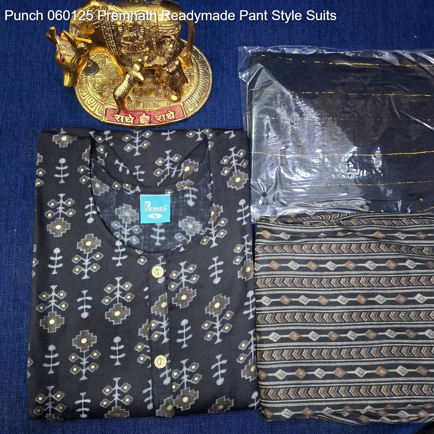 Punch 060125 Premnath Rayon Readymade Pant Style Suits Manufacturer