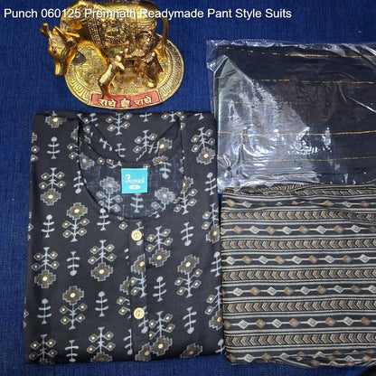 Punch 060125 Premnath Rayon Readymade Pant Style Suits Manufacturer