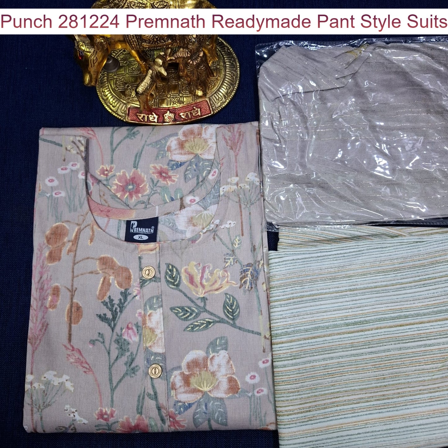 Punch 281224 Premnath Rayon Capsule Readymade Pant Style Suits Manufacturer