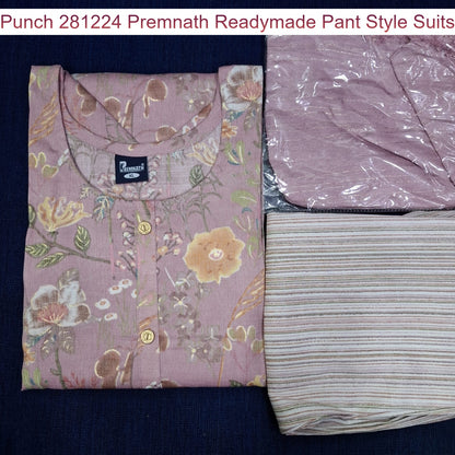 Punch 281224 Premnath Rayon Capsule Readymade Pant Style Suits Manufacturer