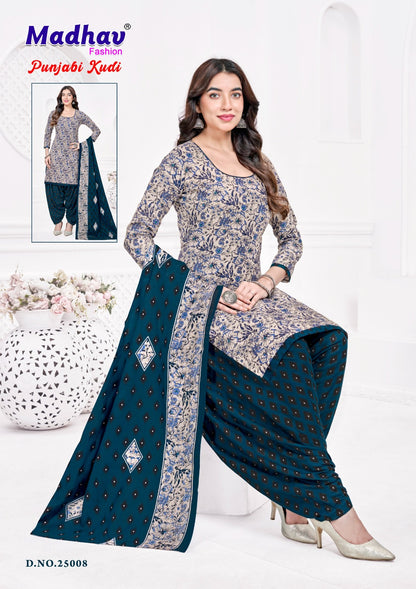 Punjabi Kudi Vol 25 Madhav Fashion Cotton Dress Material Exporter Gujarat
