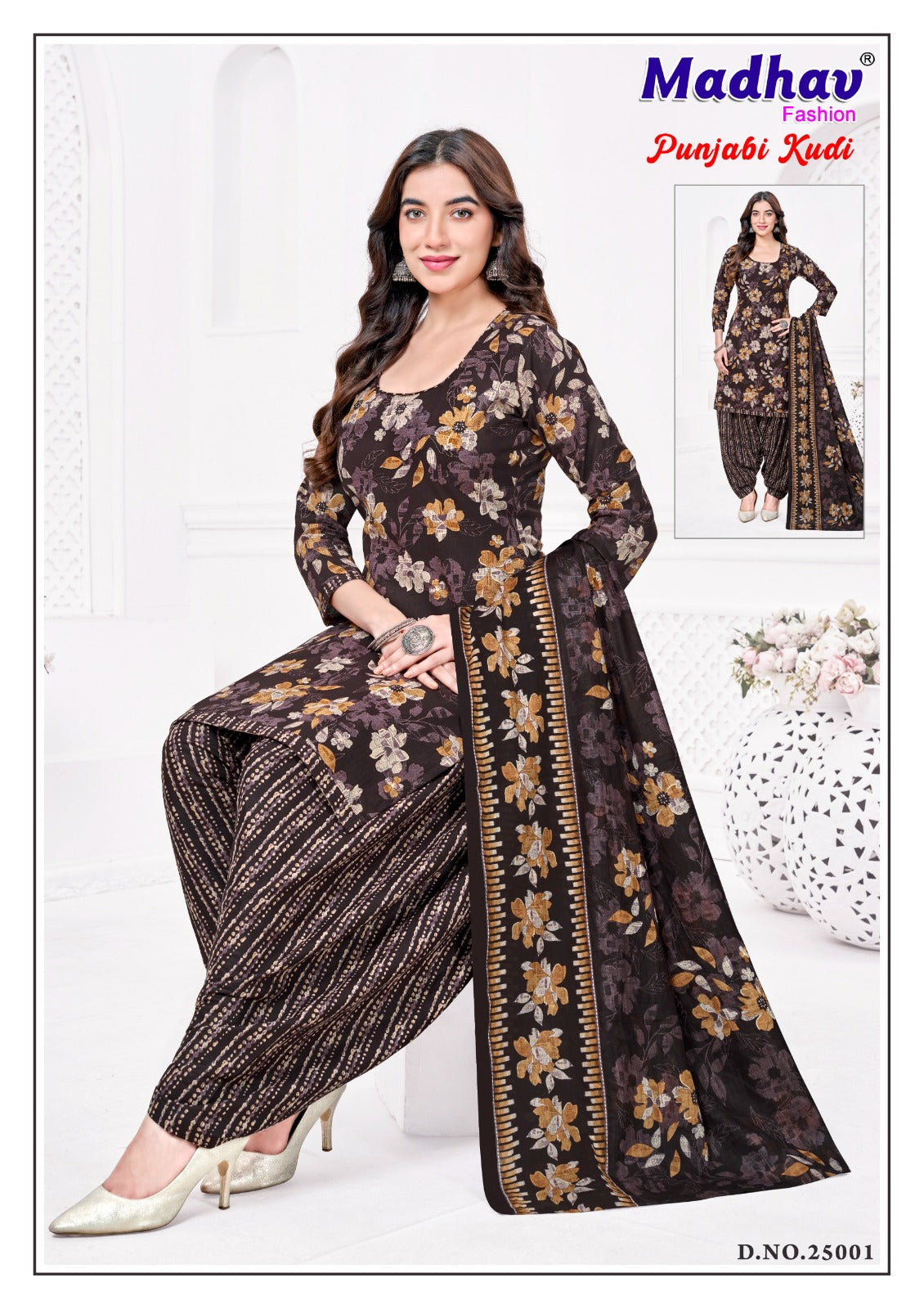 Punjabi Kudi Vol 25 Madhav Fashion Cotton Dress Material Exporter Gujarat