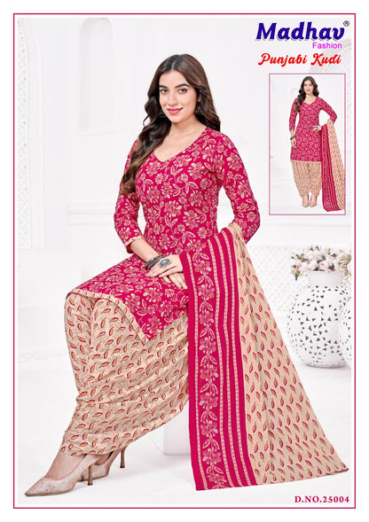 Punjabi Kudi Vol 25 Madhav Fashion Cotton Dress Material Exporter Gujarat