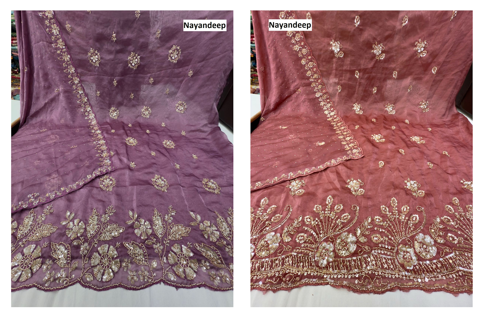 Punya Nayandeep Silk Salwar Suits Wholesaler Ahmedabad