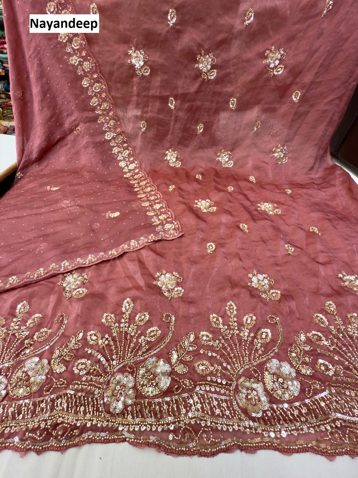 Punya Nayandeep Silk Salwar Suits Wholesaler Ahmedabad