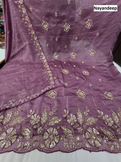 Punya Nayandeep Silk Salwar Suits Wholesaler Ahmedabad