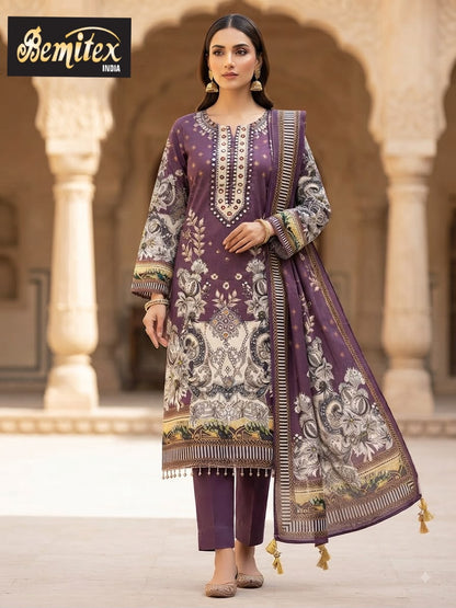 Pure Chinon 2408 Bemitex Pakistani Readymade Suits Wholesaler Ahmedabad