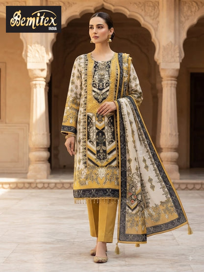 Pure Chinon 2408 Bemitex Pakistani Readymade Suits Wholesaler Ahmedabad