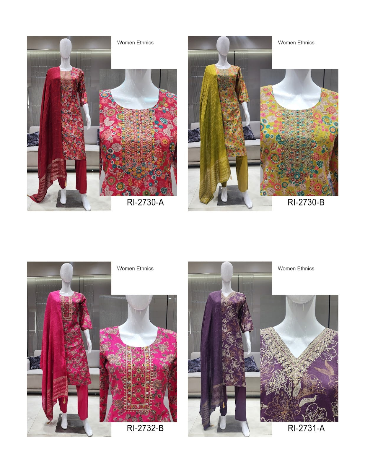 Pure Vertican 2205 Women Ethnics Readymade Pant Style Suits Wholesaler