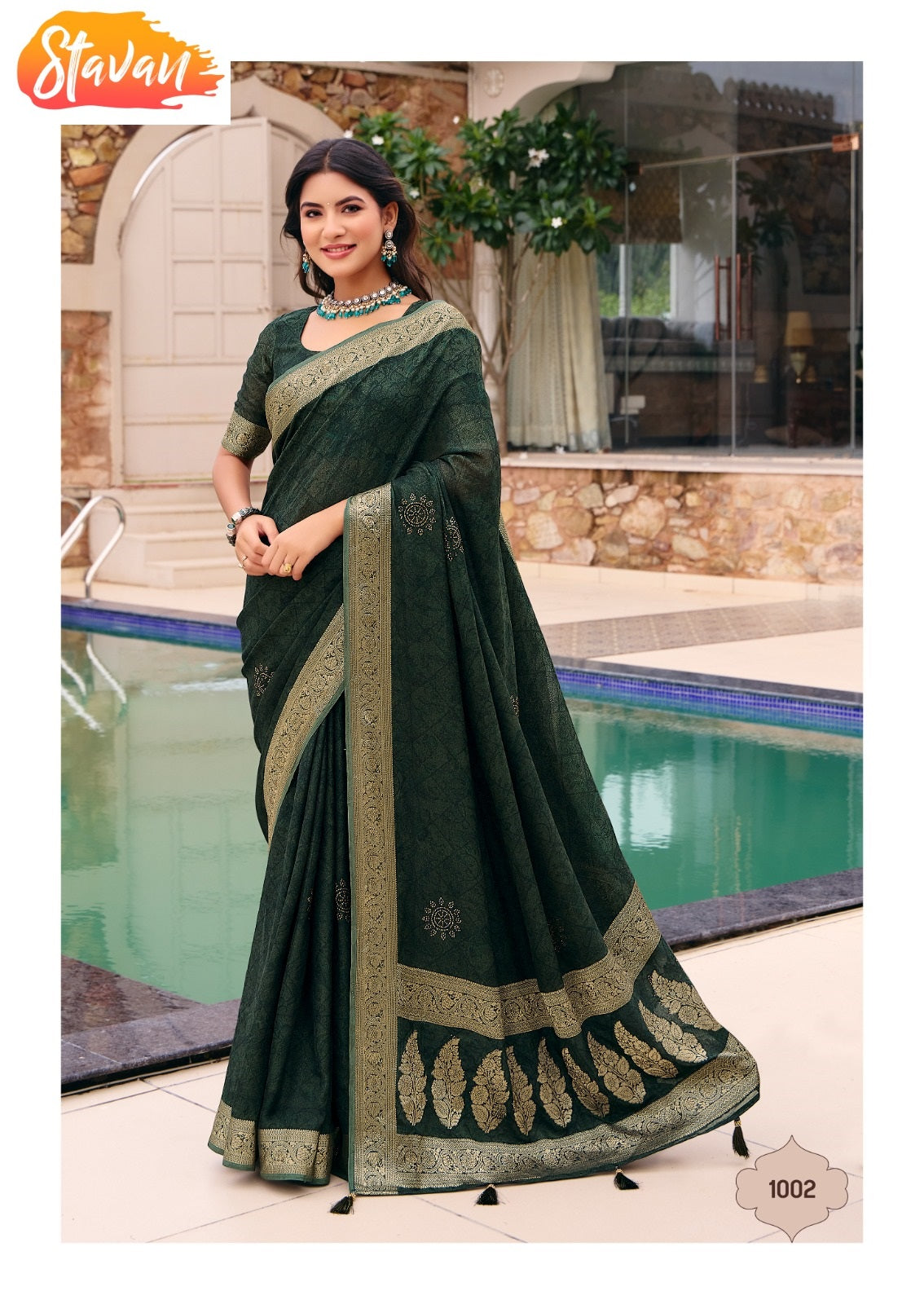 Purnima Stavan Moss Sarees Manufacturer