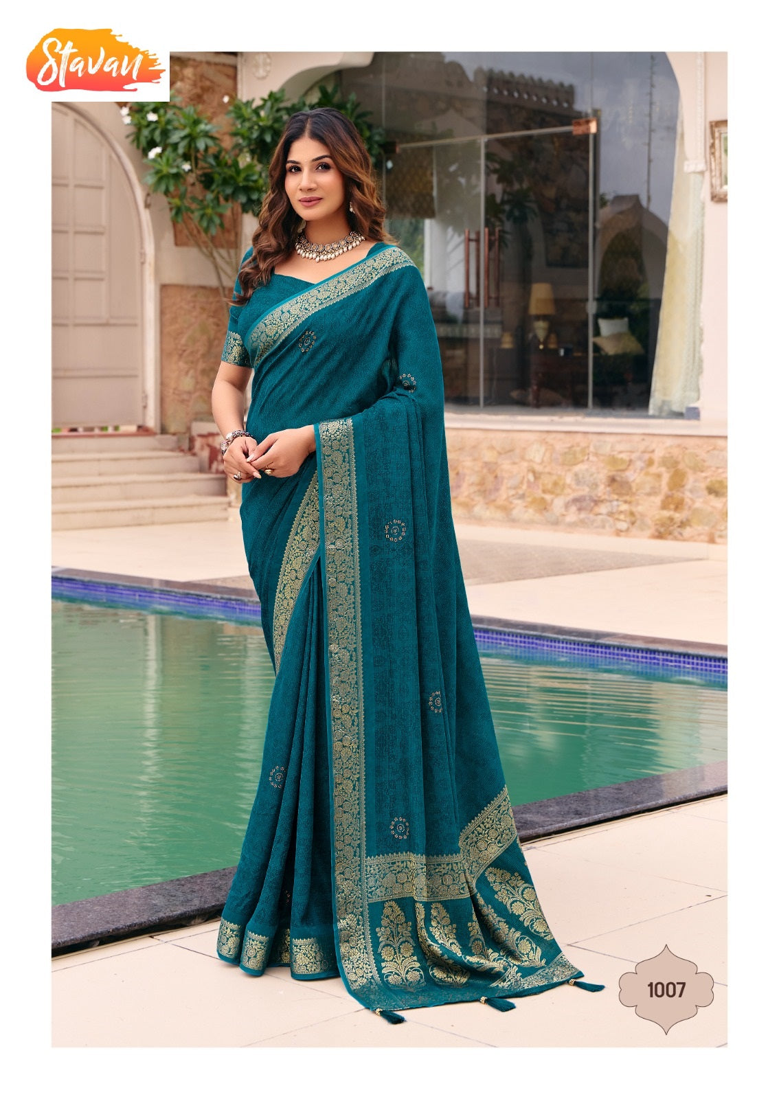 Purnima Stavan Moss Sarees Manufacturer