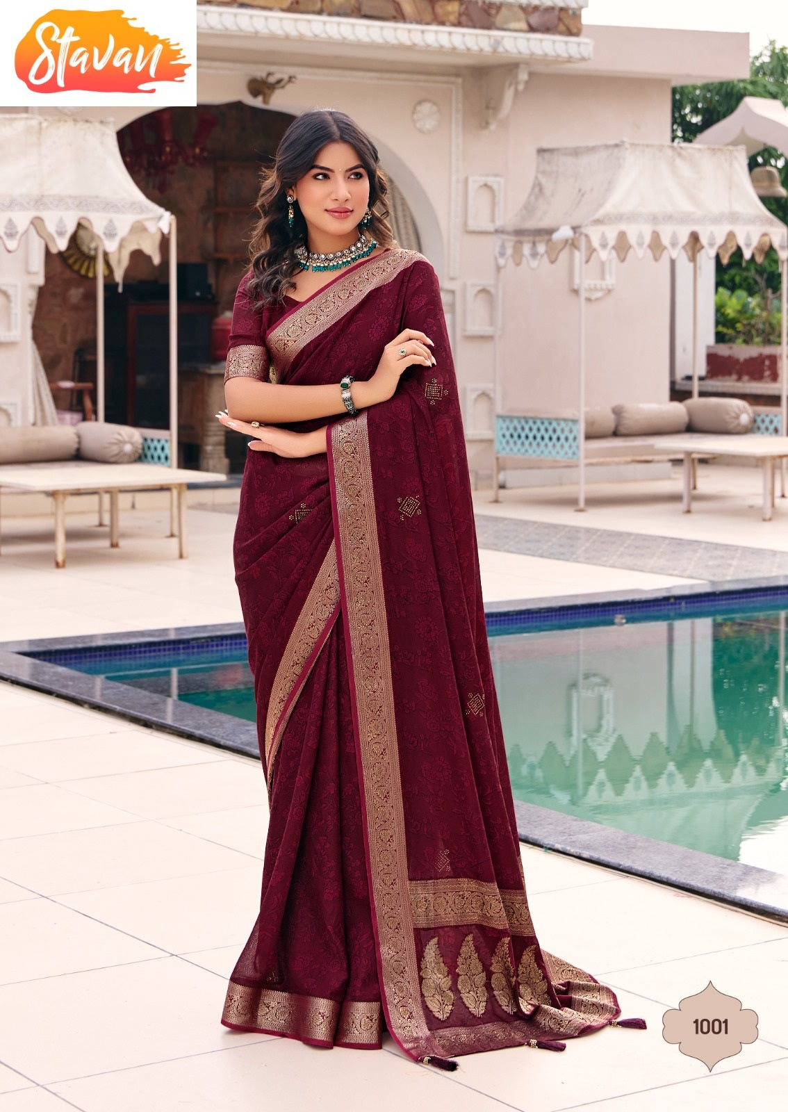 Purnima Stavan Moss Sarees Manufacturer