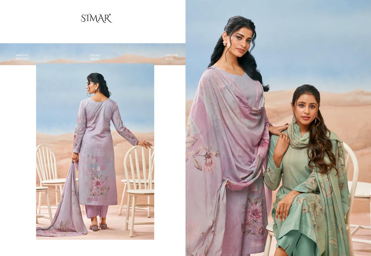 Purvai Simar Lawn Cotton Pant Style Suits Manufacturer Ahmedabad