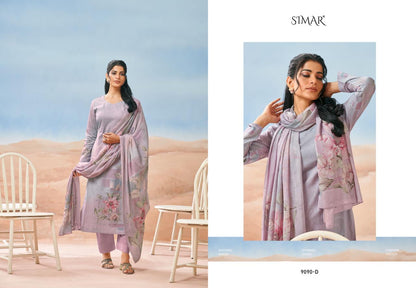 Purvai Simar Lawn Cotton Pant Style Suits Manufacturer Ahmedabad