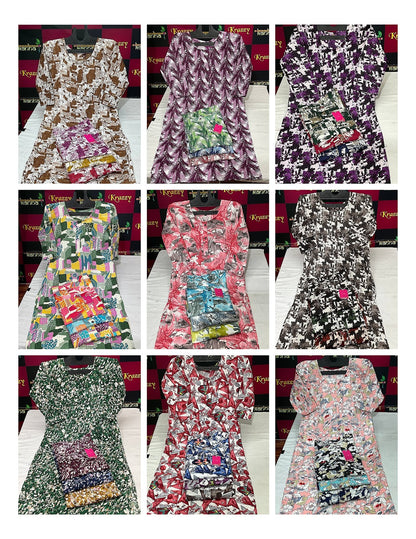 Pushpa 2 Kanha Straight Cut Kurtis Exporter