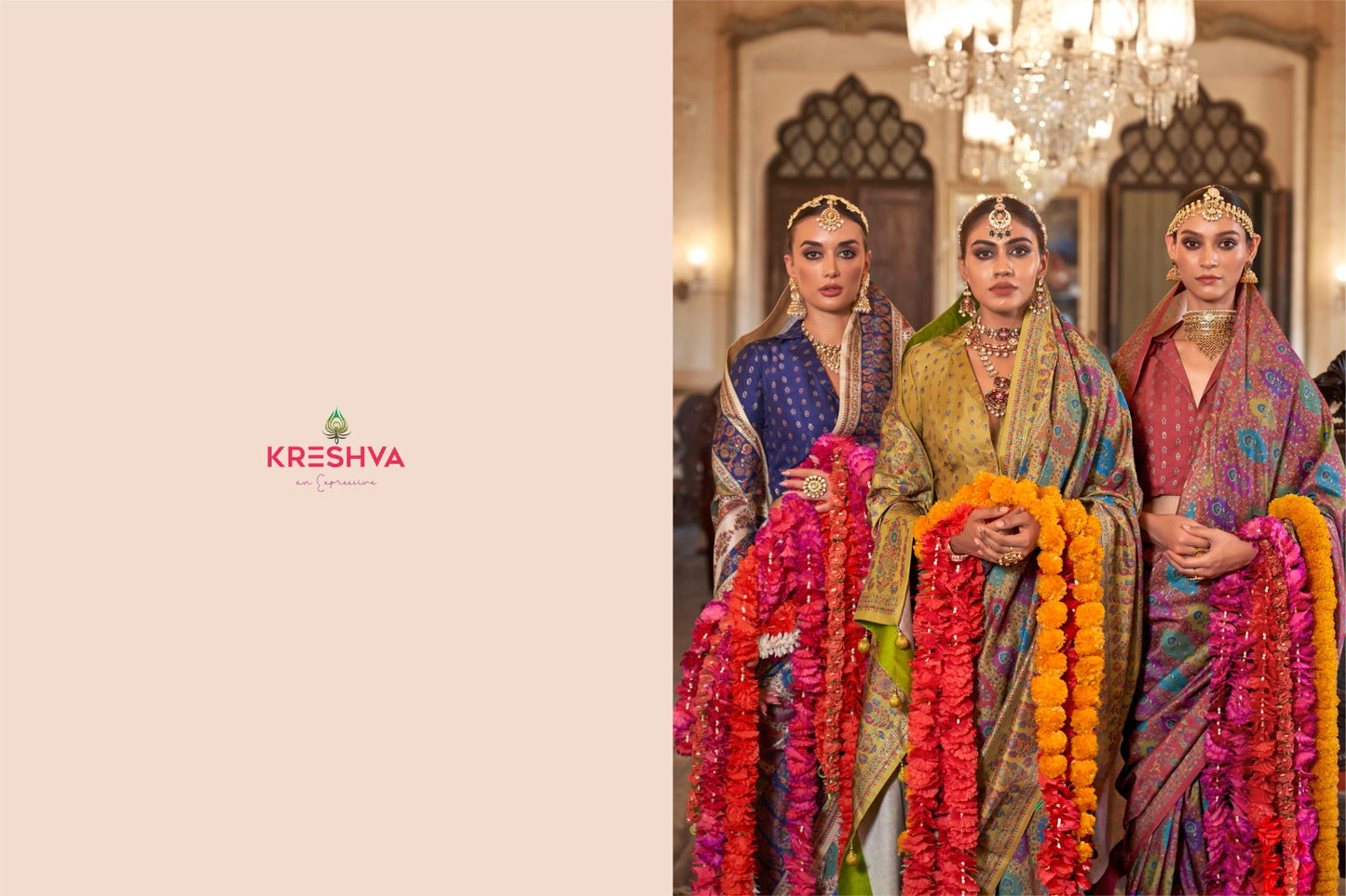 Pushpa Rani 812-817 Kreshva Pv Silk Sarees Wholesale