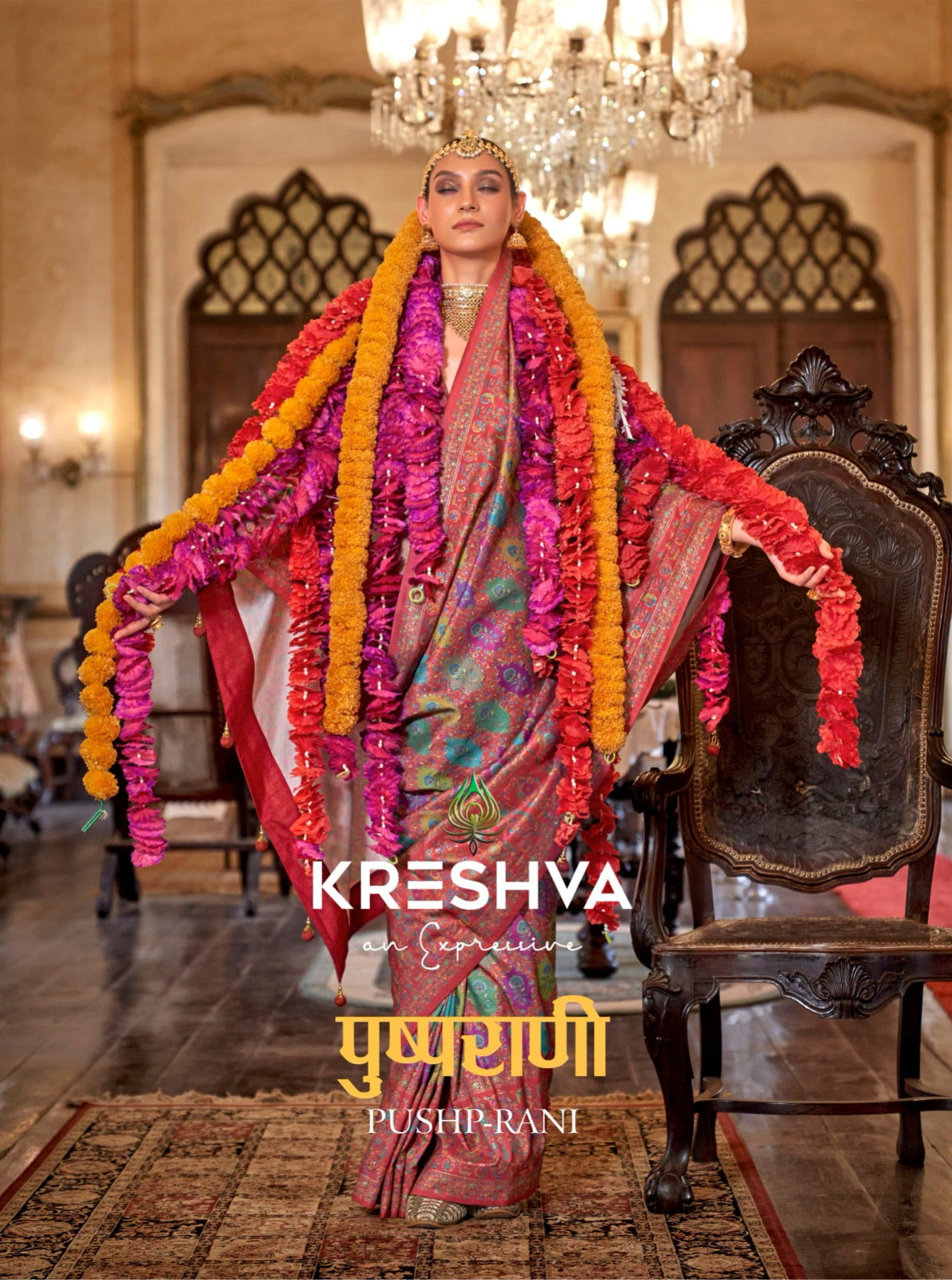 Pushpa Rani 812-817 Kreshva Pv Silk Sarees Wholesale