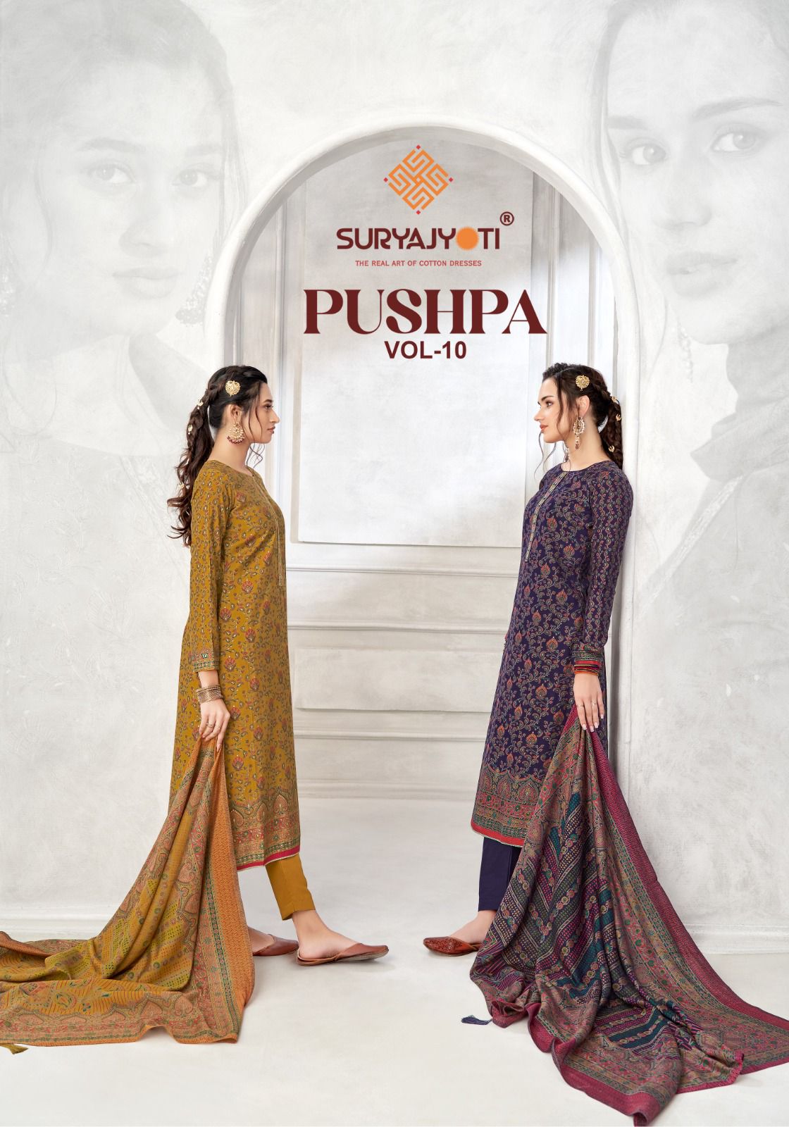 Pushpa Vol 10 Suryajyoti Modal Pant Style Suits Wholesaler Ahmedabad