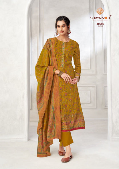 Pushpa Vol 10 Suryajyoti Modal Pant Style Suits Wholesaler Ahmedabad