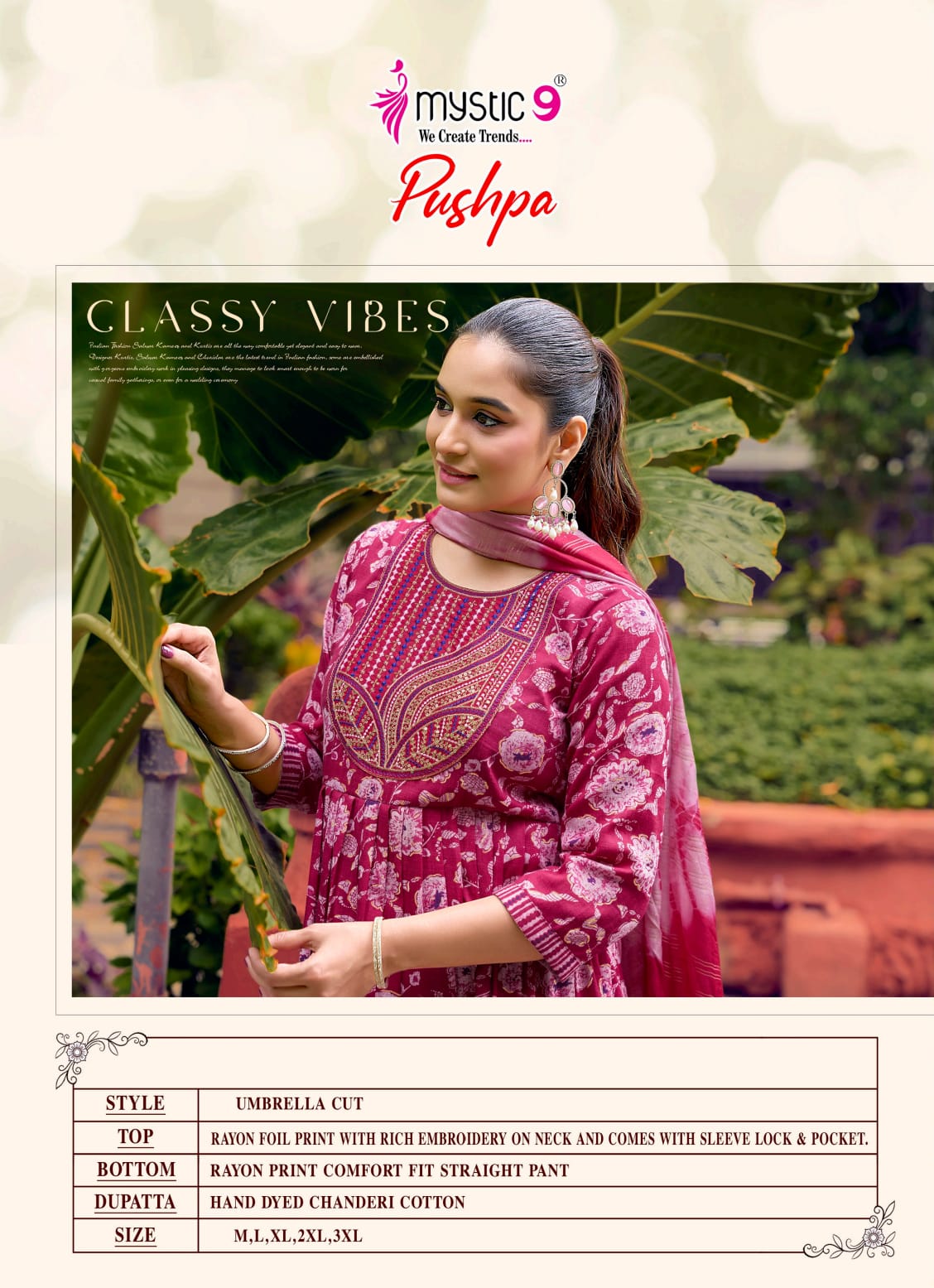 Pushpa Vol 15 Mystic 9 Rayon Readymade Anarkali Suits Wholesaler Gujarat