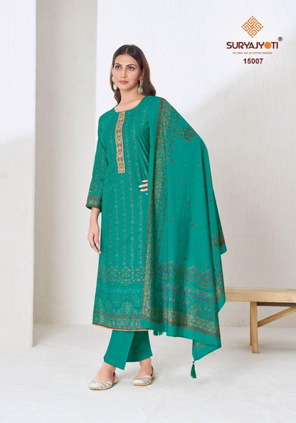 Pushpa Vol 15 Suryajyoti Modal Pant Style Suits Wholesale Price