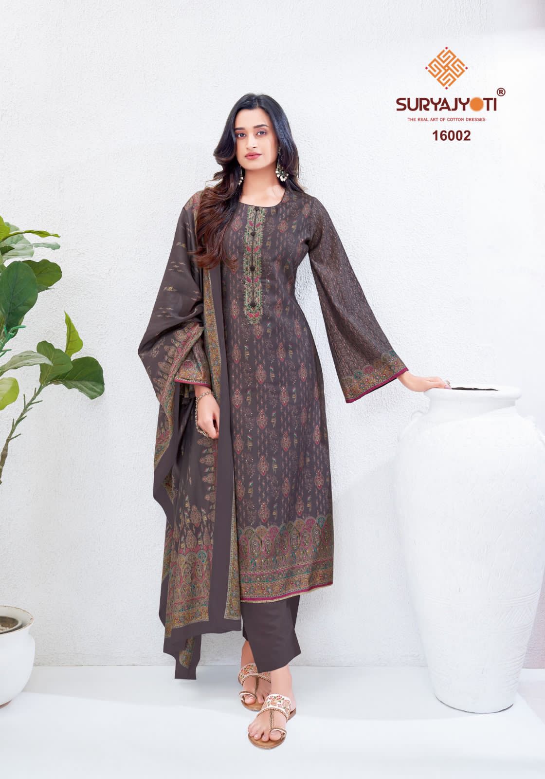 Pushpa Vol 16 Suryajyoti Modal Silk Pant Style Suits Supplier India