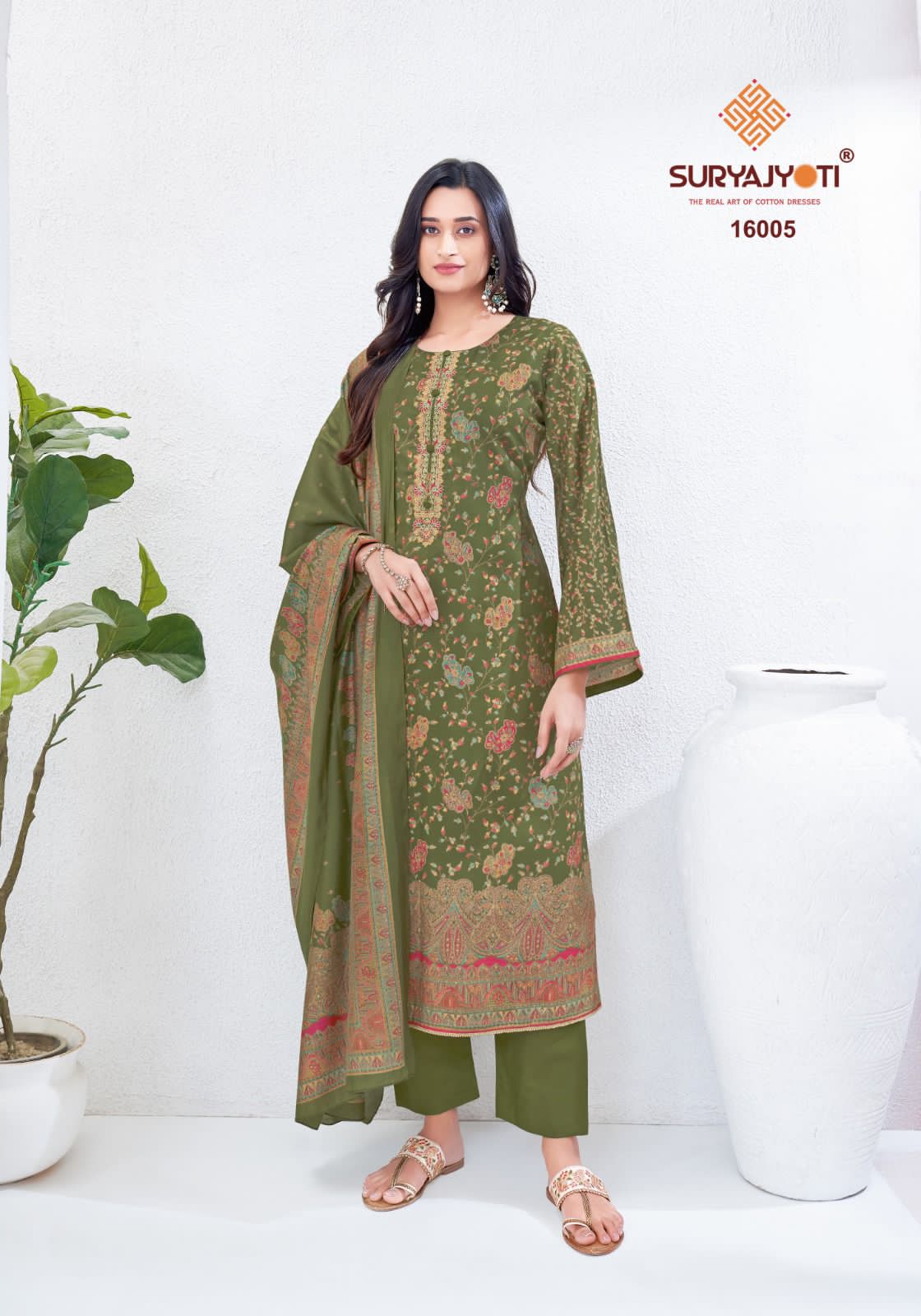 Pushpa Vol 16 Suryajyoti Modal Silk Pant Style Suits Supplier India