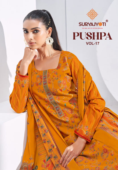 Pushpa Vol 17 Suryajyoti Modal Silk Pant Style Suits Manufacturer