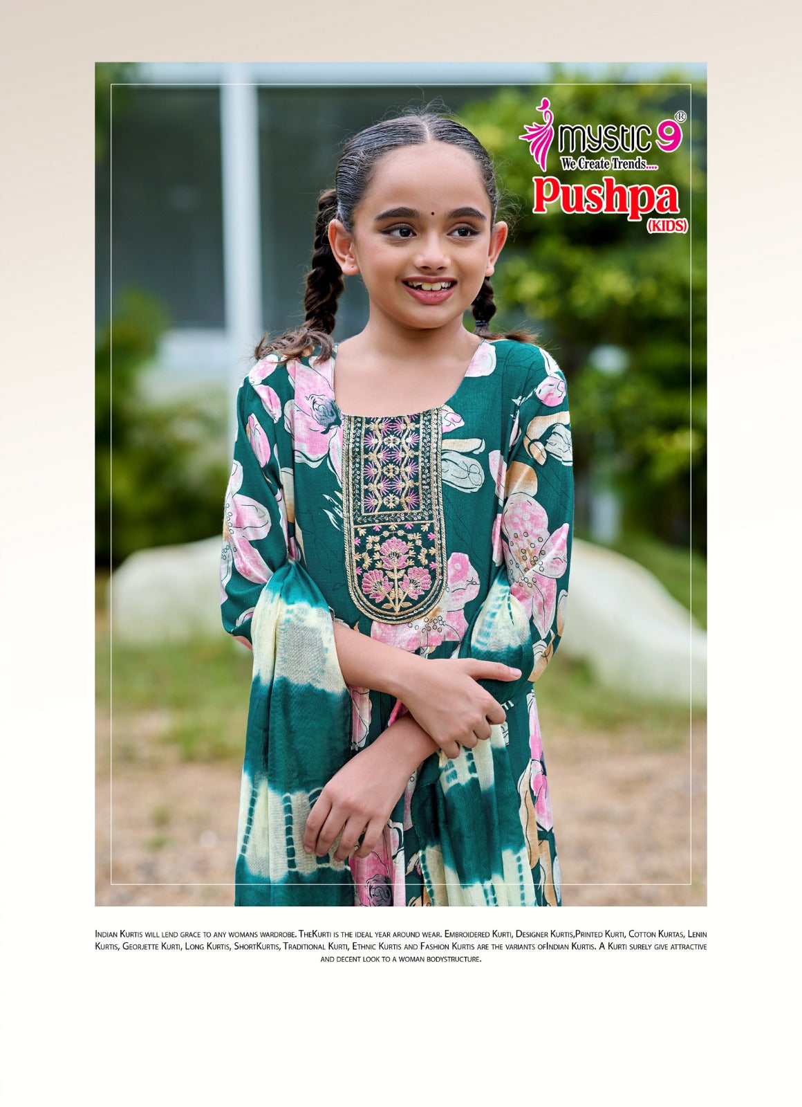 Pushpa Vol 1 Mystic 9 Rayon Capsule Girls Readymade Pant Suits Wholesaler