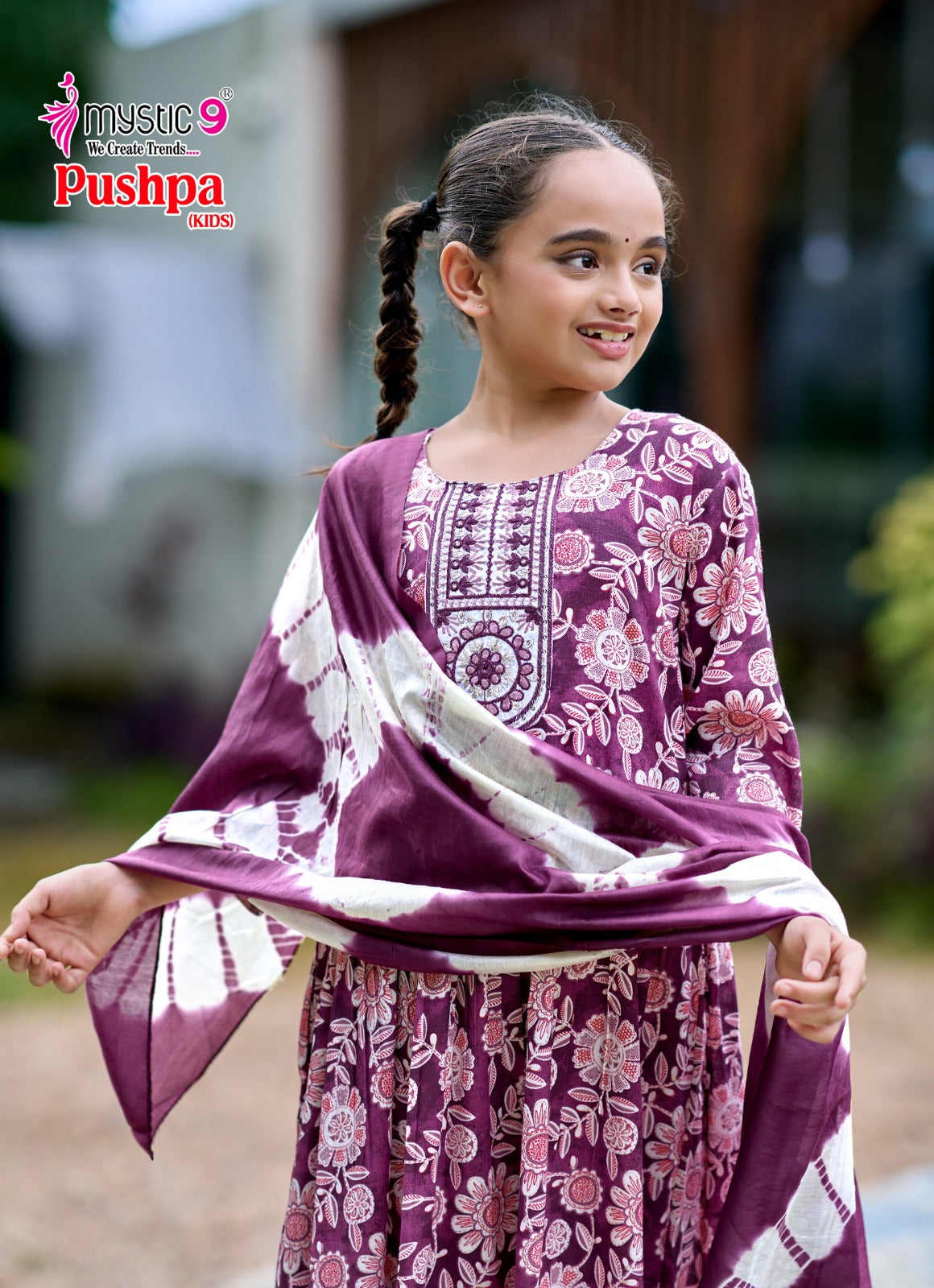 Pushpa Vol 1 Mystic 9 Rayon Capsule Girls Readymade Pant Suits Wholesaler