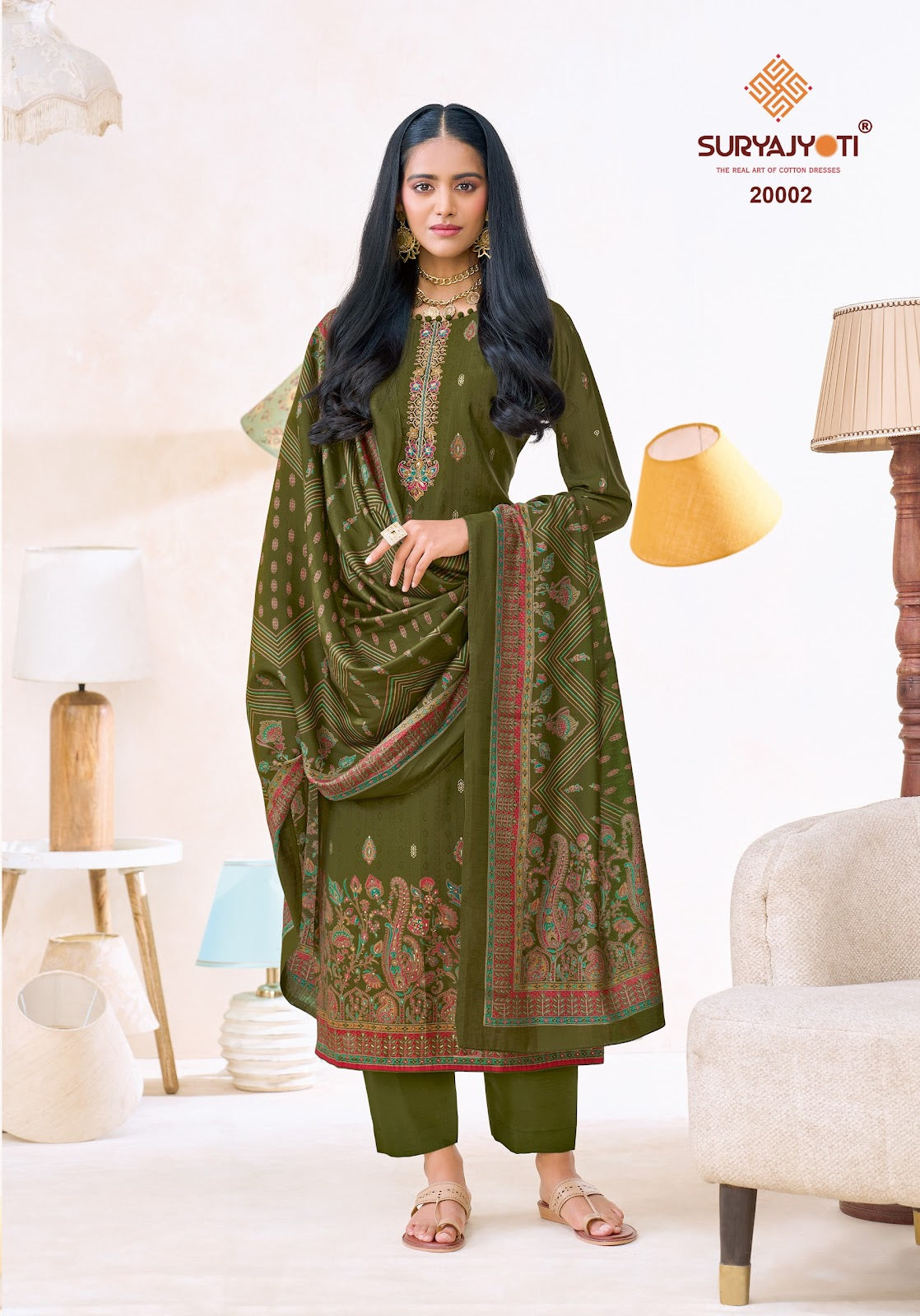 Pushpa Vol 20 Suryajyoti Modal Silk Pant Style Suits Manufacturer