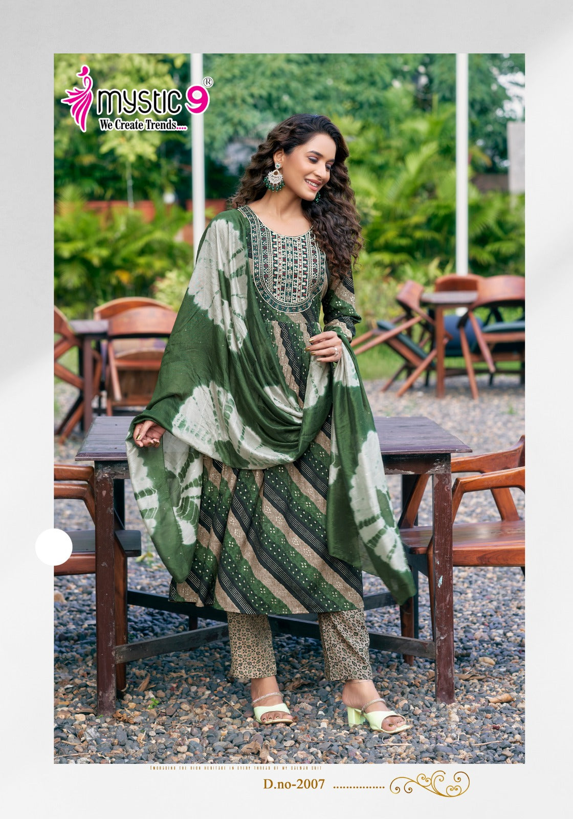 Pushpa Vol 2 Mystic 9 Rayon Capsule Readymade Pant Style Suits Exporter