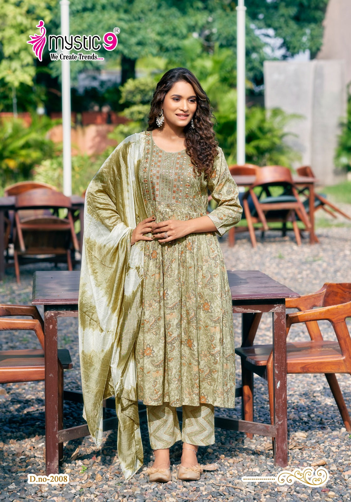 Pushpa Vol 2 Mystic 9 Rayon Capsule Readymade Pant Style Suits Exporter