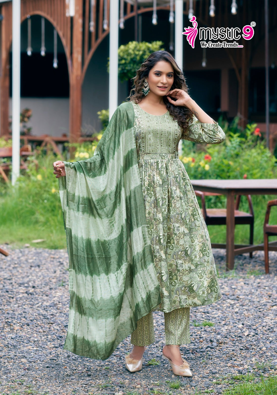 Pushpa Vol 2 Mystic 9 Rayon Capsule Readymade Pant Style Suits Exporter