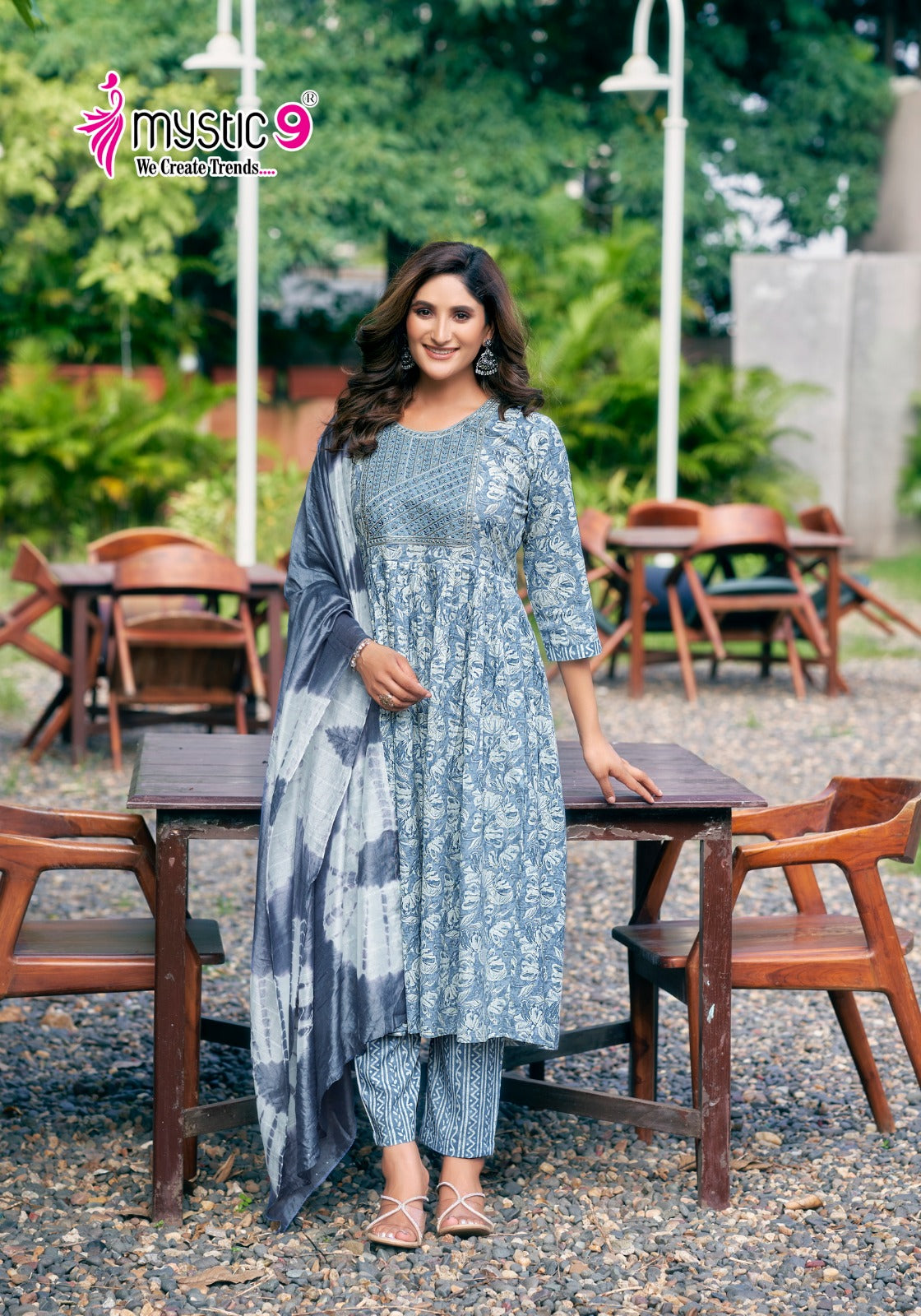 Pushpa Vol 2 Mystic 9 Rayon Capsule Readymade Pant Style Suits Exporter