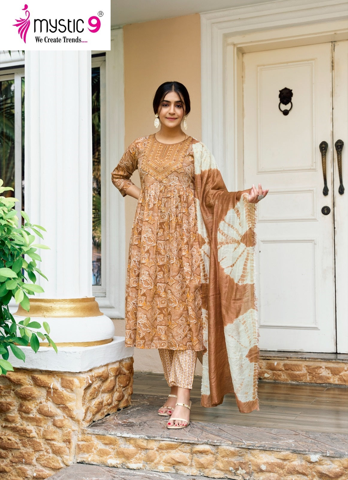Pushpa Vol 3 Mystic 9 Rayon Capsule Readymade Pant Style Suits Wholesaler Ahmedabad