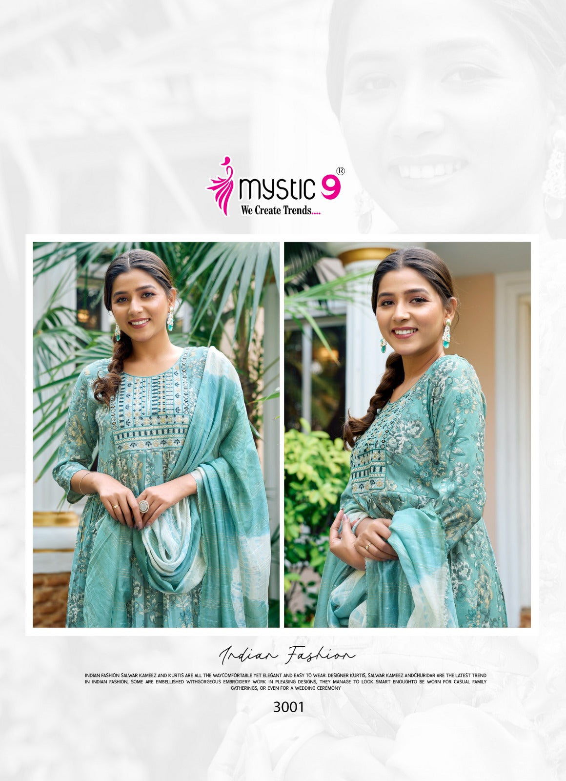 Pushpa Vol 3 Mystic 9 Rayon Capsule Readymade Pant Style Suits Wholesaler Ahmedabad