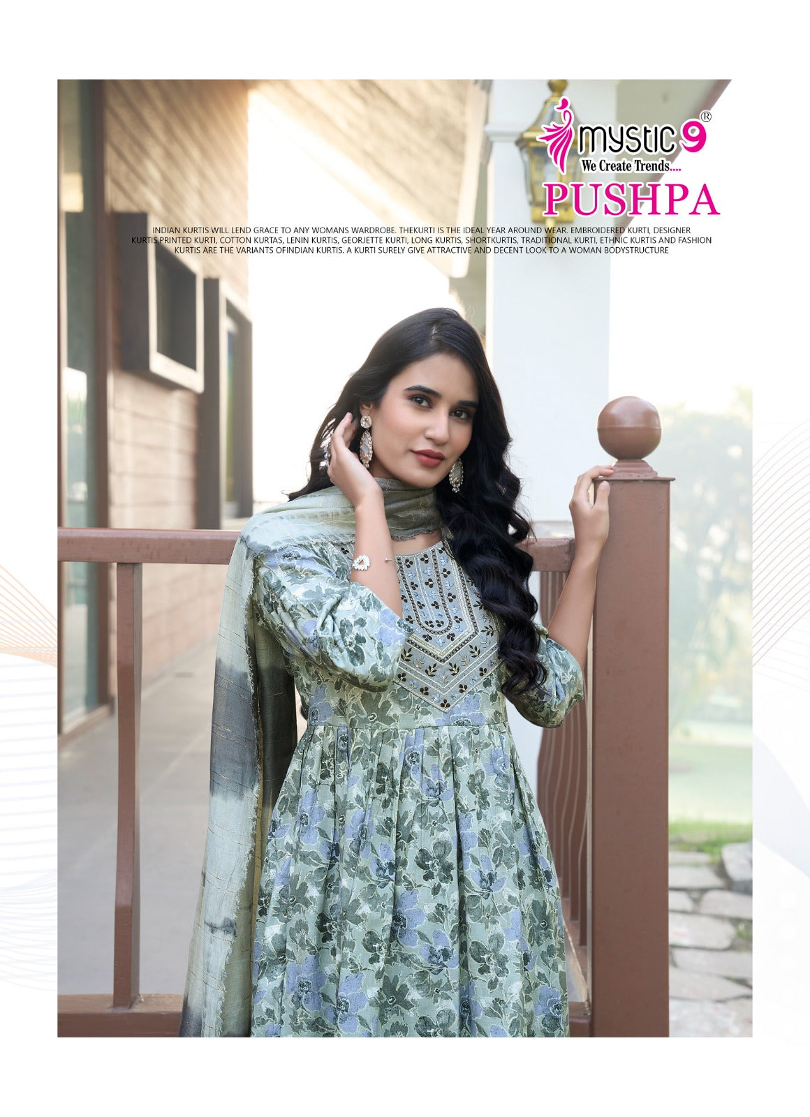 Pushpa Vol 4 Mystic 9 Rayon Capsule Readymade Pant Style Suits Wholesaler