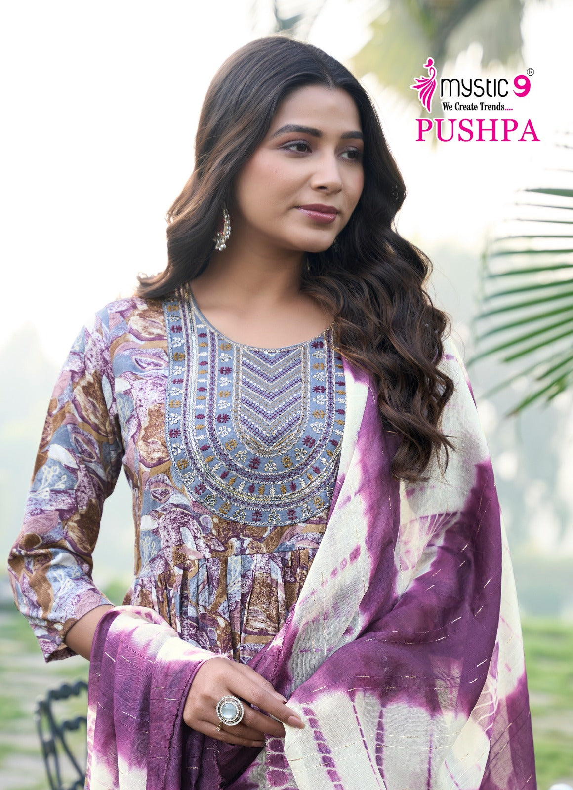 Pushpa Vol 4 Mystic 9 Rayon Capsule Readymade Pant Style Suits Wholesaler
